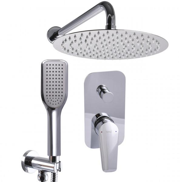 Змішувач для душу вбудований TOPAZ CAPRI TCA-15205-H43 (000027414)