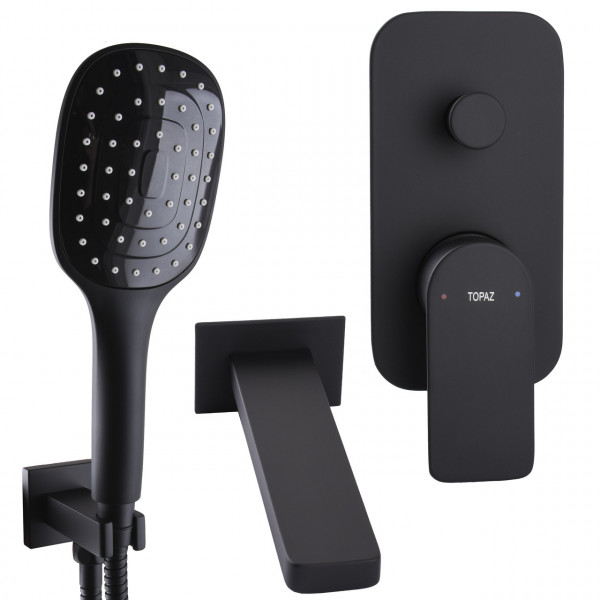 Смеситель для ванны встроенный TOPAZ SARDINIA TSG 08202-H20-BL (000026585)