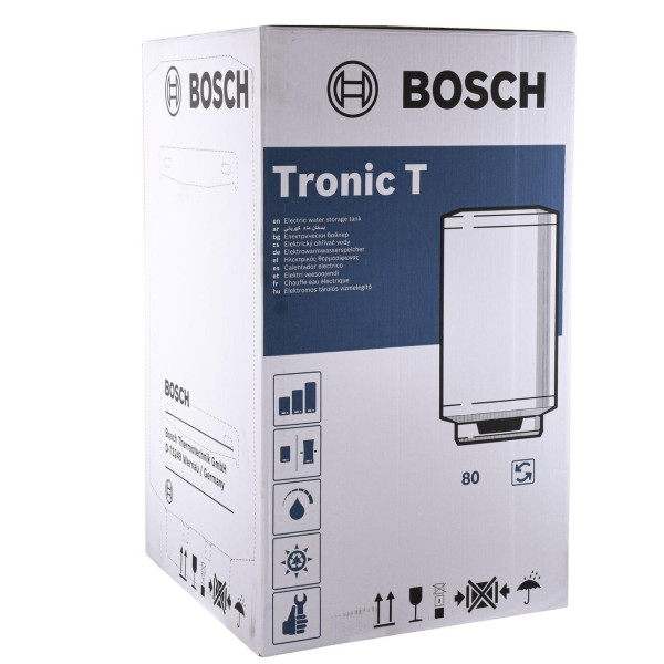 Водонагрівач Bosch Tronic 8000 T ES 080-5 2000W сухий ТЕН, електронне керування (000024765)