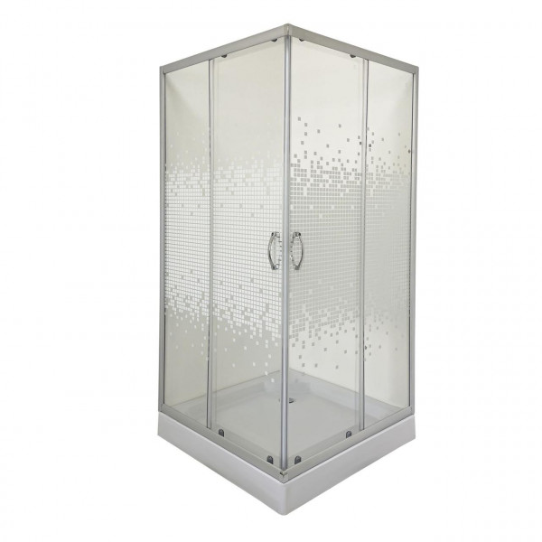 Душова кабіна BRAVO ODRA 90W.Mosaic (000020457)