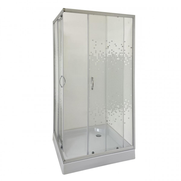 Душова кабіна BRAVO ODRA 90W.Mosaic (000020457)