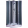 Душевой бокс полукруглый без крыши SAN L90FFS (L90F) BRAVO (3уп.) (000015050)