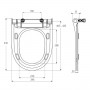 Сиденье для унитаза SoloPlast СПМ-12 (000028335)