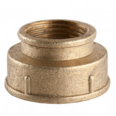 Муфта редукционная латунная 1 1/2″ВР х 1″ВР литейная 309Б (000012378)
