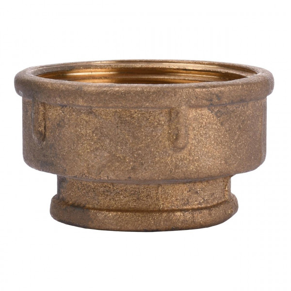 Муфта редукционная латунная 1 1/2″ВР х 1″ВР литейная 309Б (000012378)