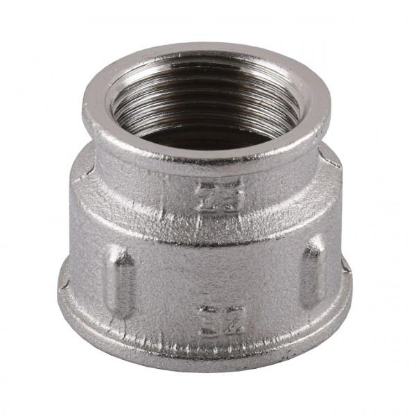 Муфта редукционная никелированная 1 1/4″ВР х 1″ВР литейная А0393А(нк) VA