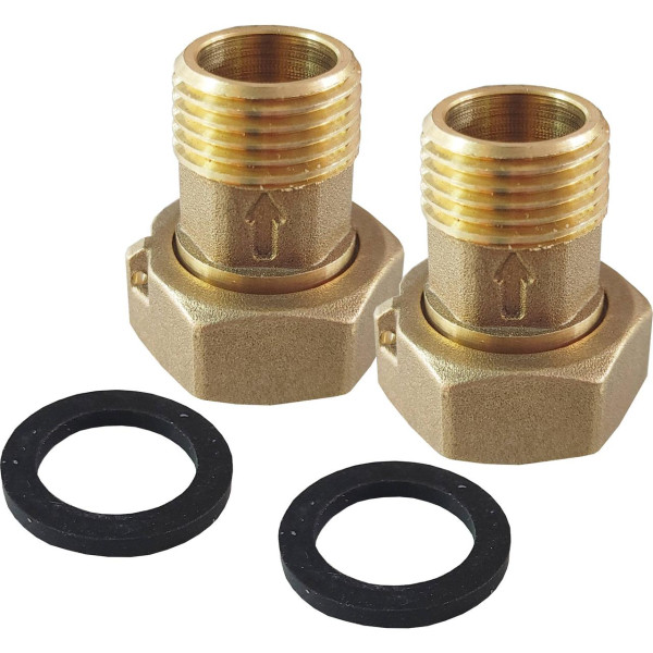 Комплект штуцерів 3/4″Вх1/2″ З латунний LR433L OPTIMUM (000000486)