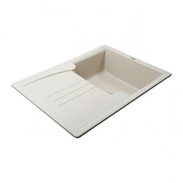 Гранітна мийка Globus Lux BALATON слонова кiстка 680х500мм (000006099)