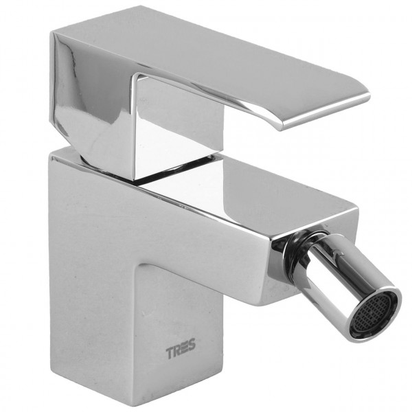 Змішувач для біде TRES CUADRO-TRES 106120 зі шлангами (000004869)