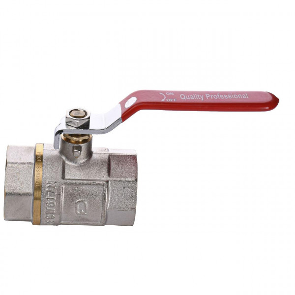 Кран шаровый прямой Q PROFESSIONAL 1 1/2″ ВВ КР PN40 QP151 (000013979)