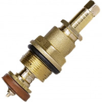 Вентильна головка латунна М18х1 штампована без маховика Б1395А VA (000027750)