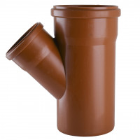 Трійник VSplast 160х110х45° зовнішній (000025898)