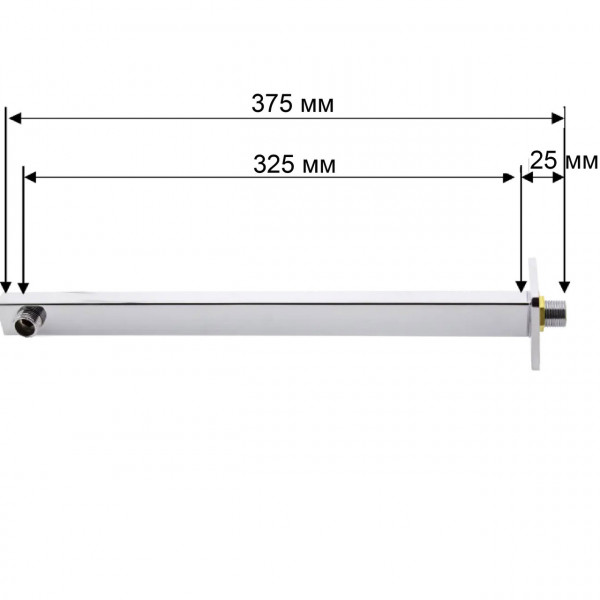Кронштейн душовой лейки Globus Lux STL-350-00 (000027608)