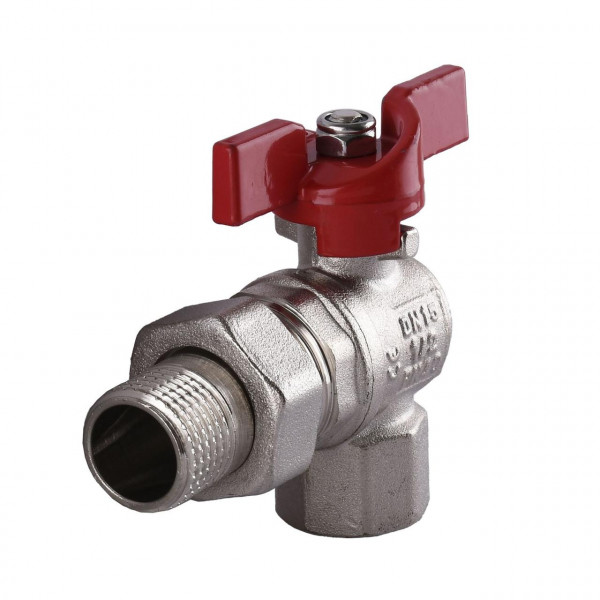 Кран кульовий кутовий з американкою SELBA 1/2″ SL1543 (000010261)