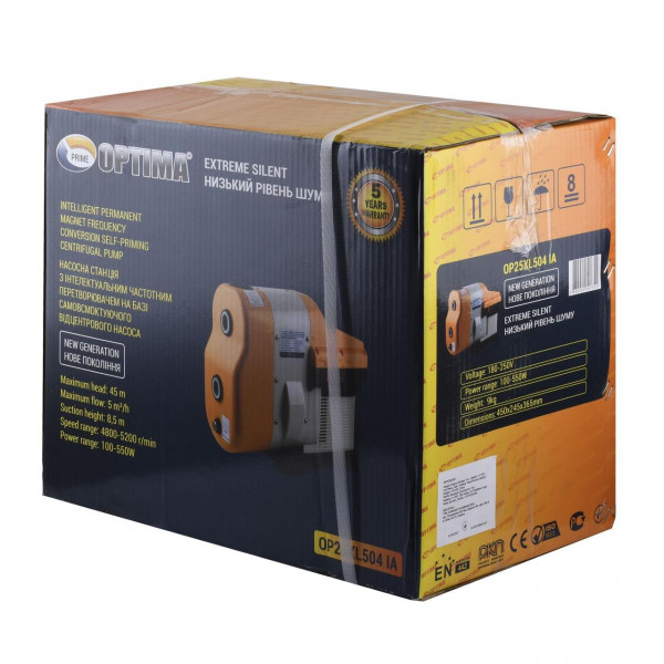 Насосная станция Optima PRIME OP25XL504 IA с интеллектуальным частотным преобразователем (000025061)