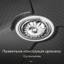 Кухонна раковина водоспад Willda, кухонна мийка водоспад темно-сіра 75х46х22 (609998233)