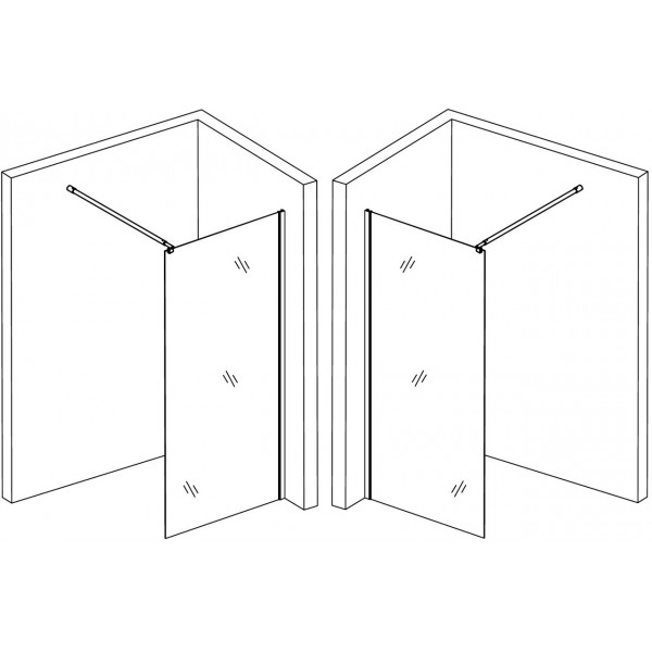Душевая перегородка BRAVO LEGA 90T