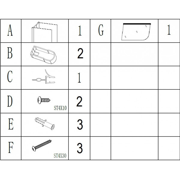 Шторка для ванной BRAVO ELBA 80T (1уп.) (000023251)