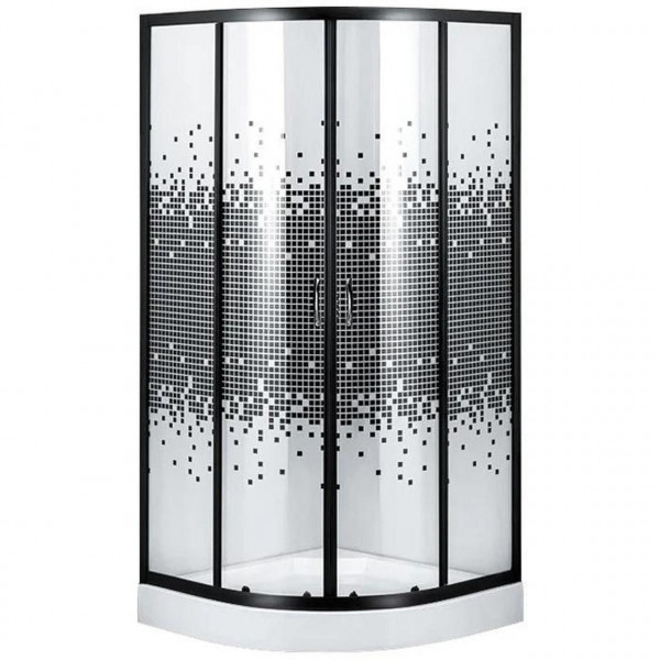 Душова кабіна BRAVO DRAWA L90B.Mosaic (2уп.) (000019818)