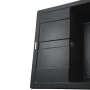 Гранітна мийка Globus Lux ONE графіт 650х500мм-А0001 (000002983)