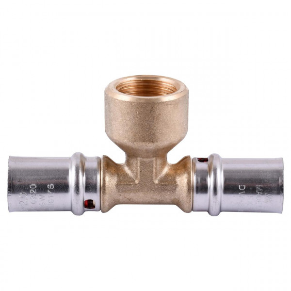 Трійник із внутрішньою різьбою прес APE ITALY AP 132 16х1/2″х16 (000001727)