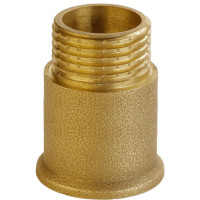 Удлинитель латунный 1/2″ х 15мм штампованный с буртом А3502А VA (000026430)