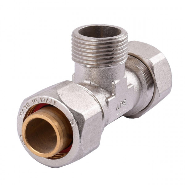 Трійник із зовнішньою різьбою APE ITALY 733 L 32х1″х32 (000001532)