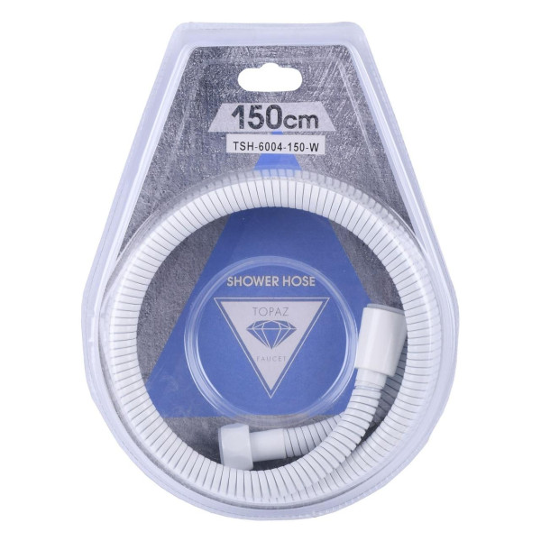 Шланг душевой TOPAZ TSH-6004-150-W 150см (000020998)