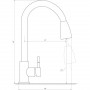 Смеситель для кухни Globus Lux ALPEN SBT1-2031 (000020280)
