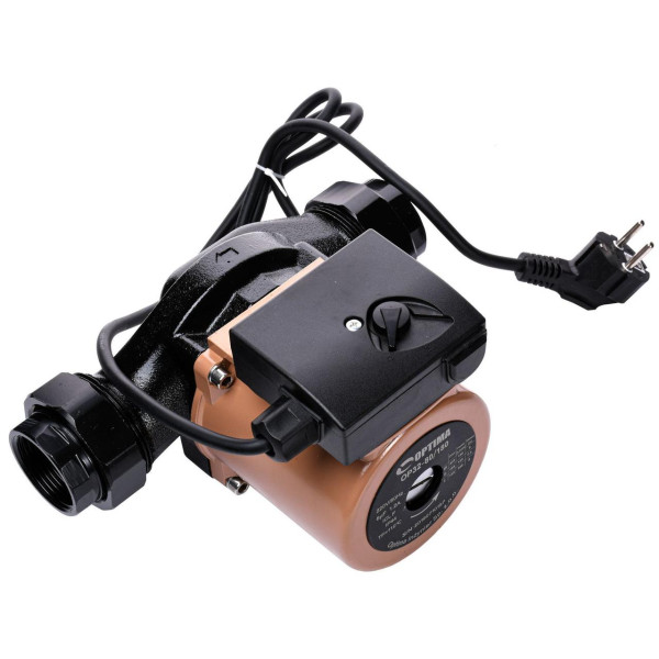 Насос циркуляционный Optima OP32-80 180мм + гайки, + кабель с вилкой! (000008159)