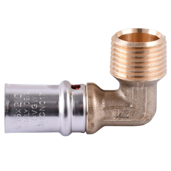 Уголок с наружной резьбой пресс APE ITALY AP 153 1/2″х16 (000001736)