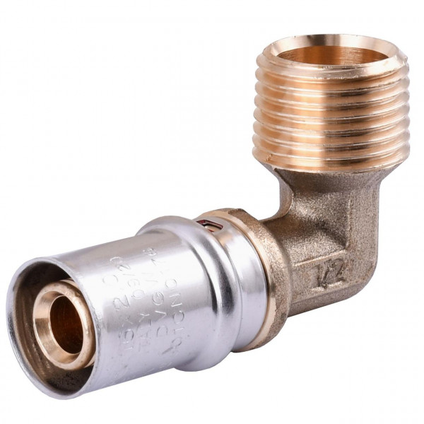 Уголок с наружной резьбой пресс APE ITALY AP 153 1/2″х16 (000001736)