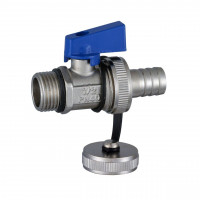 Кран кульовий зливу/підживлення SOLOMON 1/2″ NV-0831B синiй (000021141)
