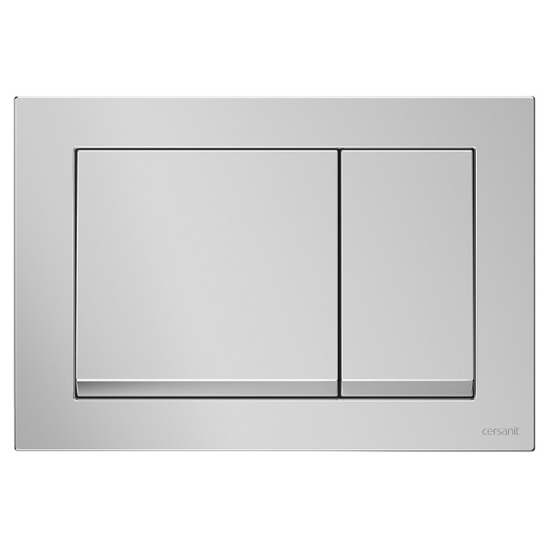 Кнопка смыва Cersanit ENTER II мат хром (000028658)