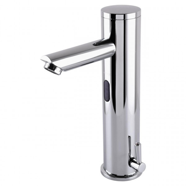 Смеситель сенсорный для умывальника HOTEC 19.116 DC/AC Hot/Cold с трансформатором (000019613)