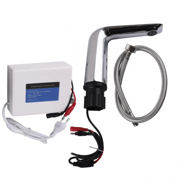Кран сенсорний для умив-ка HOTEC 19.105-DC/AC (220V/6V) (000027776)