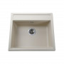 Гранитная мойка Globus Lux VOLTA слоновая кость 570х510мм (000022423)