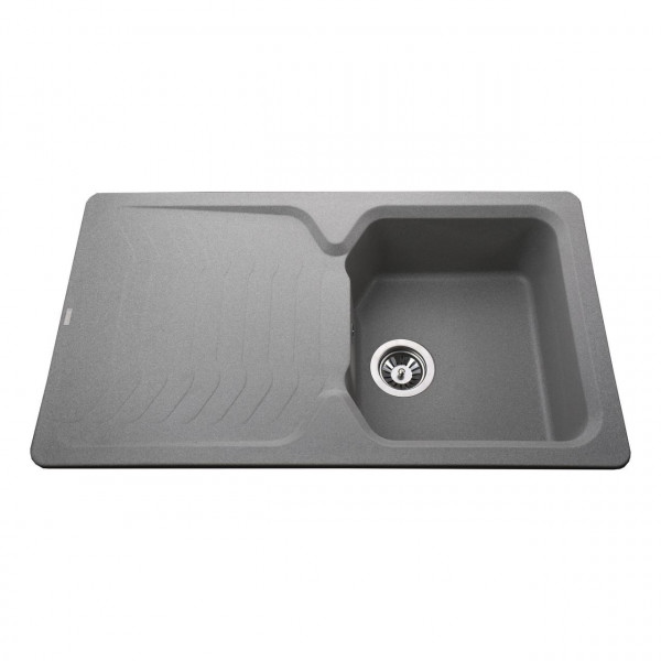 Гранітна мийка Globus Lux BOREN сірий камiнь 860х500мм-А0005 (000008256)