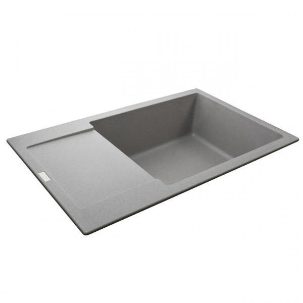 Гранітна мийка Globus Lux MALABI сiрий камiнь 780x500мм-А0005 (000009550)