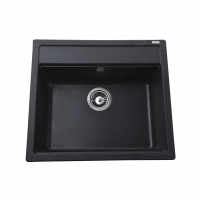 Гранітна мийка Globus Lux VOLTA графіт 570х510мм-А0001 (000022404)