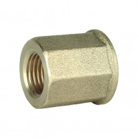 Муфта редукційна латунна 3/8″ВР х 1/4″ВР штампована восьмигранна А0321А VA (000028665)