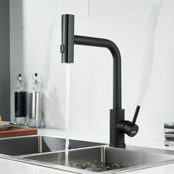 Змішувач для кухні чорний (811057293)