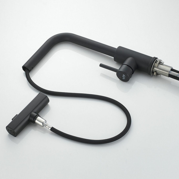 Змішувач для кухні чорний (811057293)