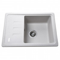 Гранитная мойка Globus Lux MONO жемчужный 620х435мм (000022412)