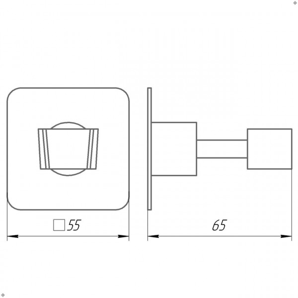 Держатель-кронштейн для душевой лейки Globus Lux BQ 9025 (000022596)
