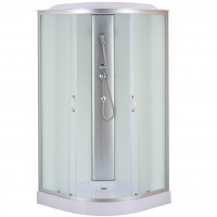 Душовий бокс півкруглий WISLOK L90FFS (L90F) BRAVO (3уп.) (000020937)