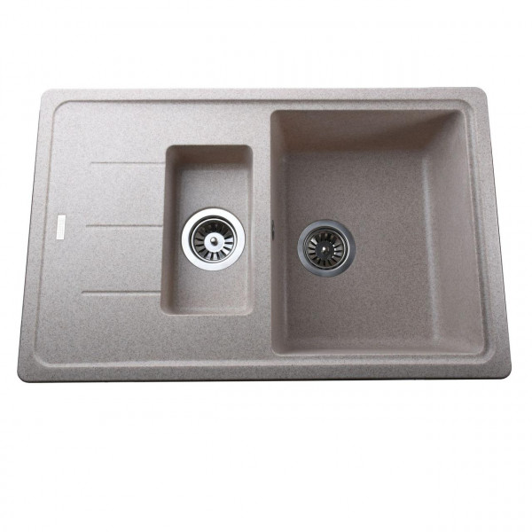Гранітна мийка Globus Lux IZEO мигдаль780x500мм-А0008 (000008010)
