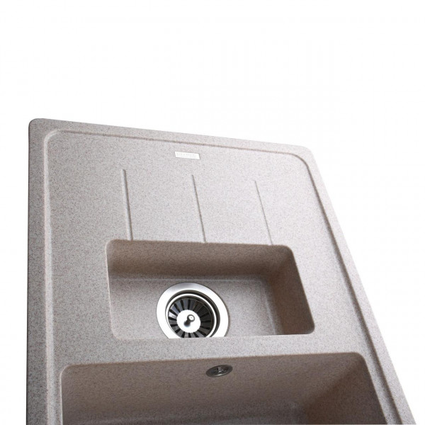 Гранітна мийка Globus Lux IZEO мигдаль780x500мм-А0008 (000008010)