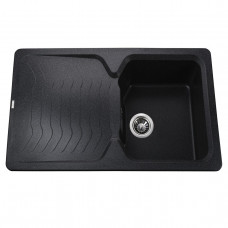 Гранітна мийка Globus Lux BOREN графіт 860х500мм-А0001 (000008583)