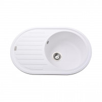 Гранитная мойка Globus Lux OHARA белый 770х500мм-А0007 (000022440)